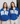 Doubled Zip Hoodie - Blue